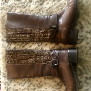 Anthropologie Jasper & Jeera Beaded Anoia Boots 39